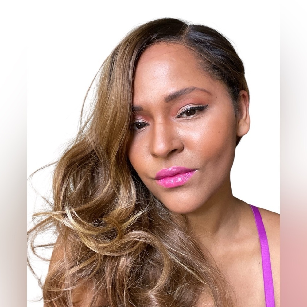 Sensationnel Cloud9 Swiss Lace Wig Brown Highlight Human Blend